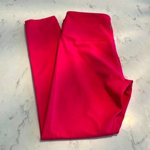 Zyia light N tight high rise. Bright pink. Size 4. 24” inseam